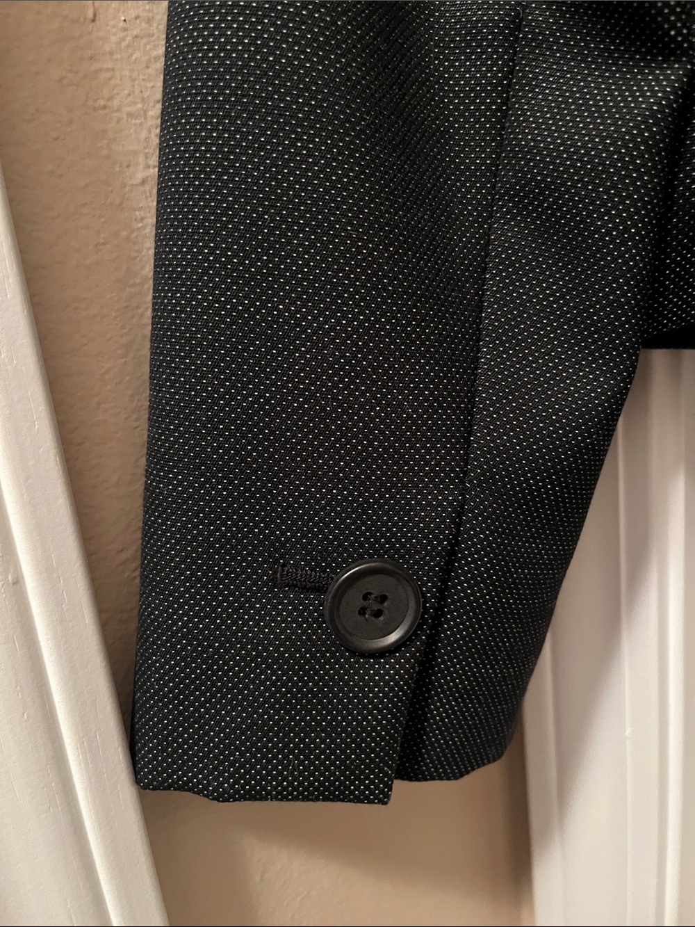 Black Women's Two-Piece Blazer & Dress Pants - Picture 5 of 5